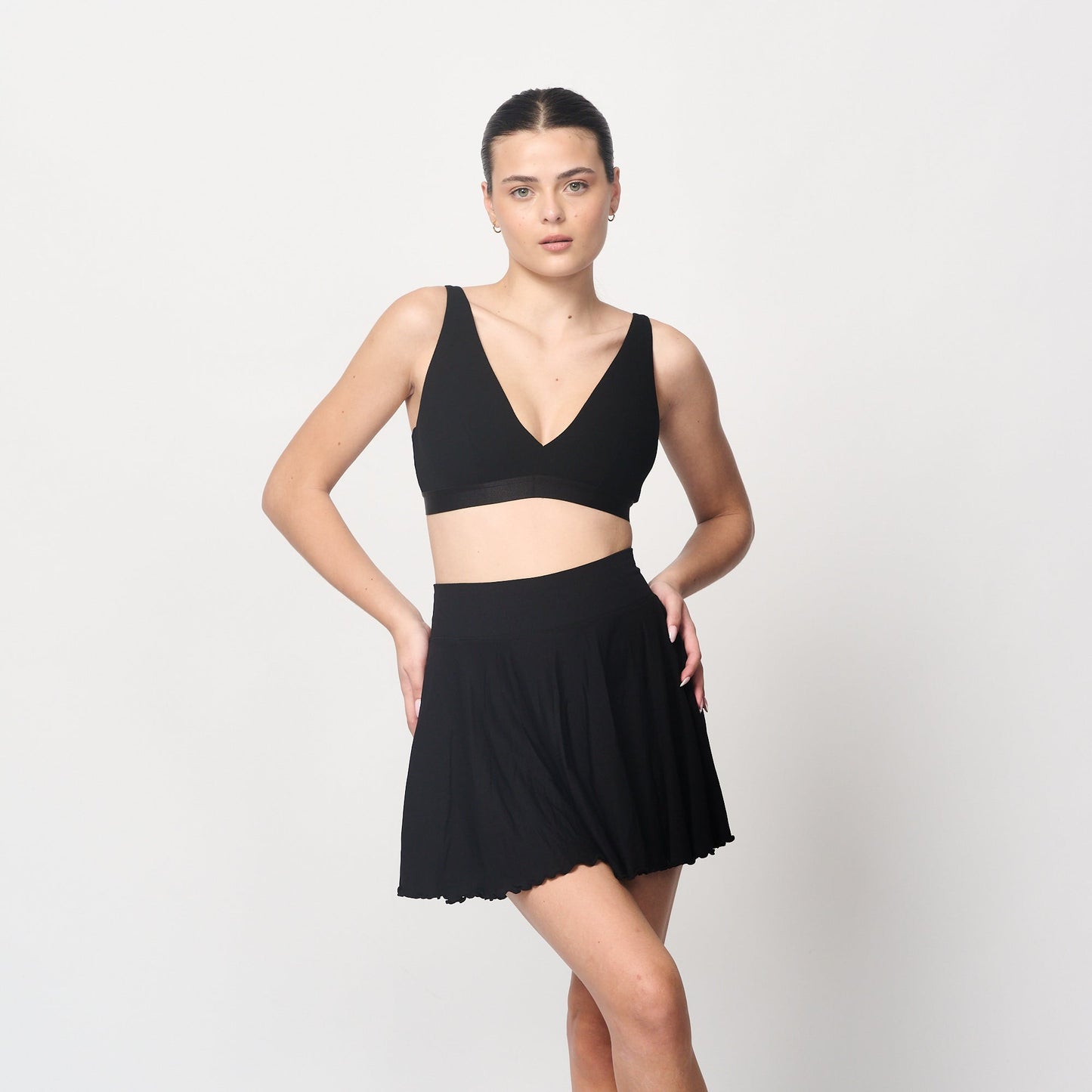 Sports skirt with shorts