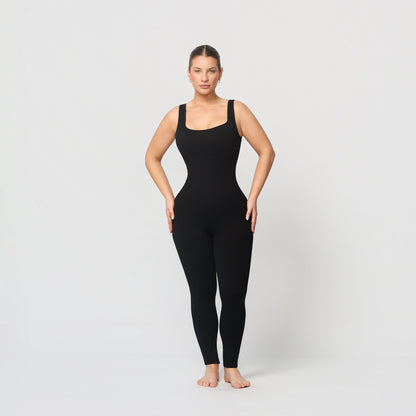 Seamless shaping jumpsuit