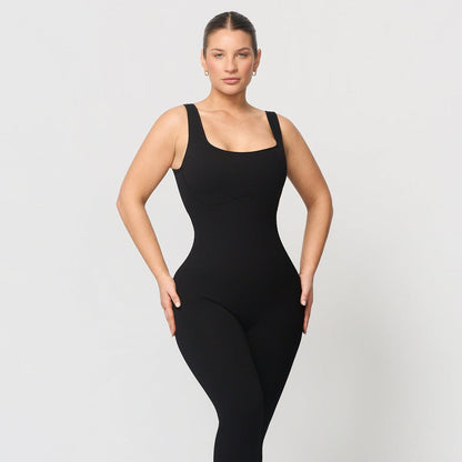 Seamless shaping jumpsuit