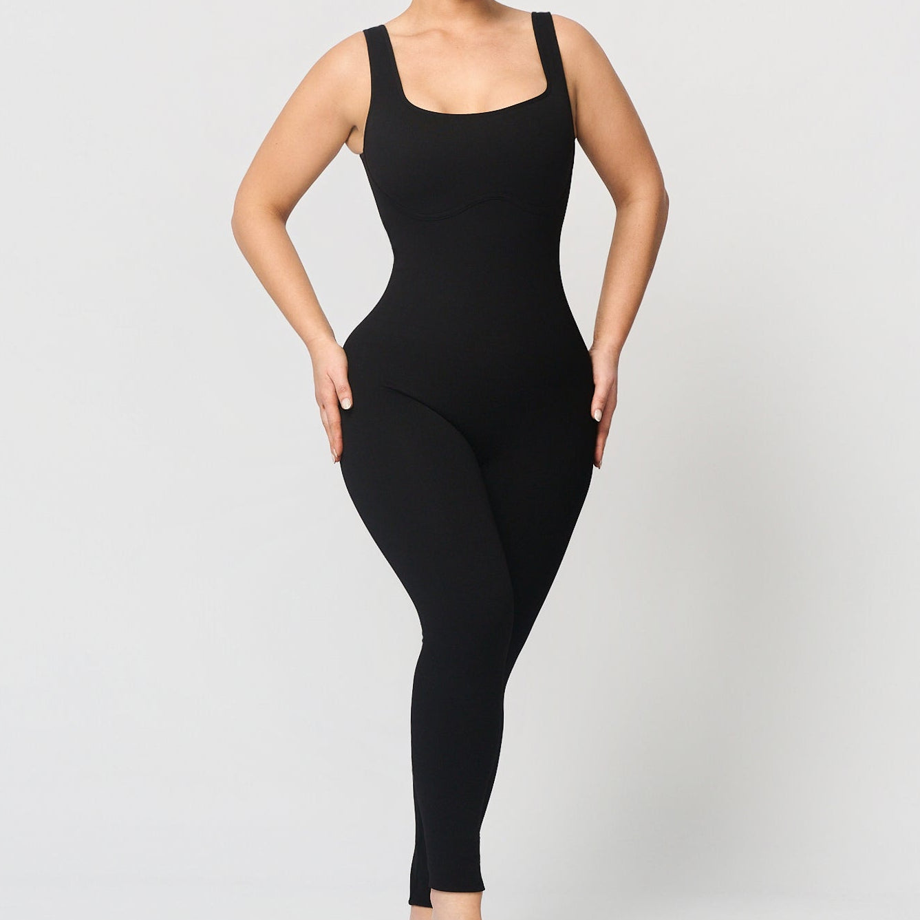 Seamless shaping jumpsuit
