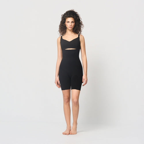 Shaping body with high waist