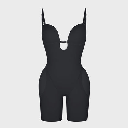 Shaping body with removable padding