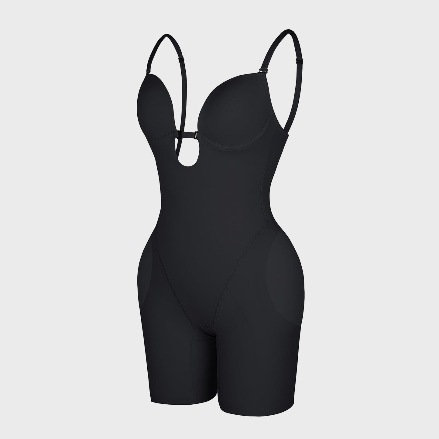 Shaping body with removable padding