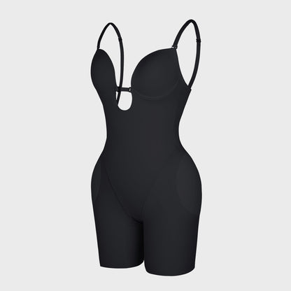 Shaping body with removable padding