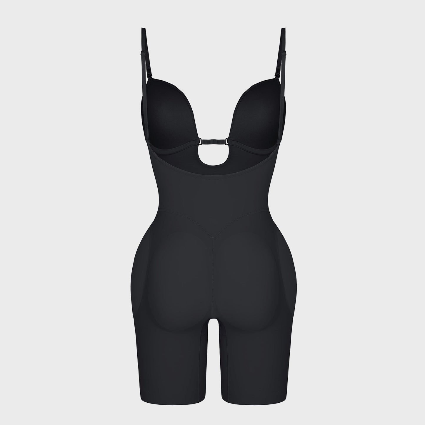 Shaping body with removable padding