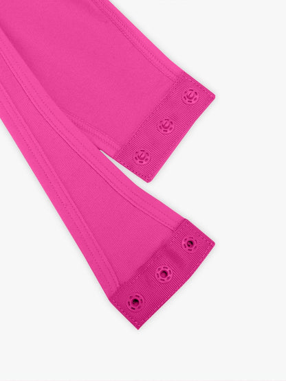 Shaping body with zipper and hooks