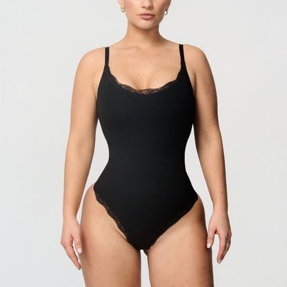 Seamless lace body