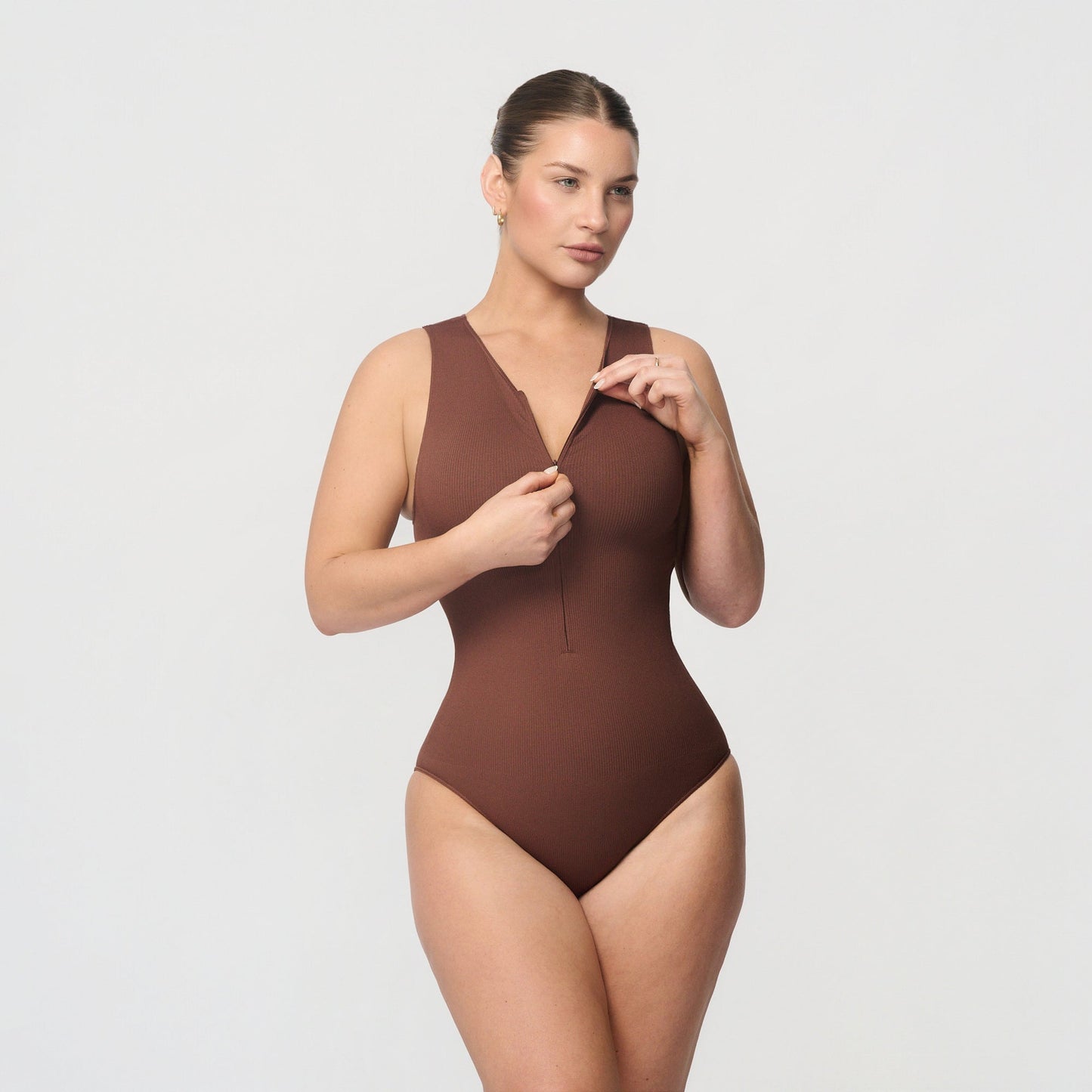 Seamless ribbed body